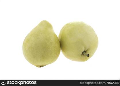 Healthy and organic food concept. Healthy and organic food concept. Fresh Guava fruit isolated on white background.