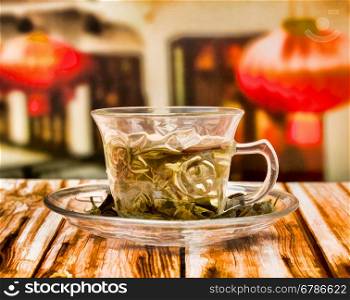 Healthy Chinese Tea Showing Refreshments Asian And Asia