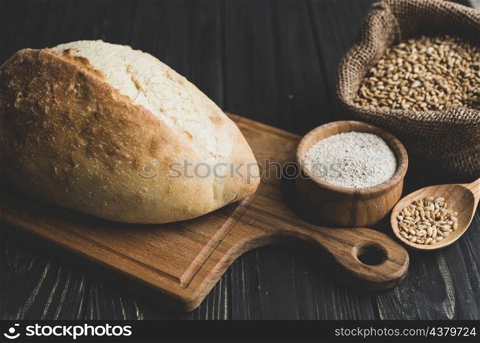 healthy composition bread flour