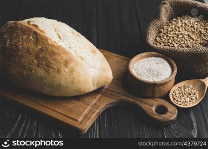 healthy composition bread flour