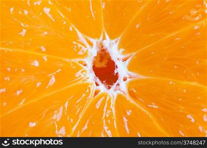 Healthy food, abstract background. Orange slices