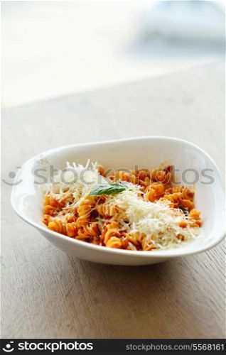 healthy italian food spaghetti pasta bolognese with tomato beef sauce