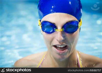 Healthy lifestyle: this swimmer just won the contest