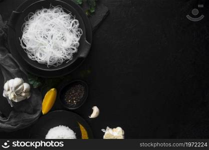 healthy noodles with copy space. High resolution photo. healthy noodles with copy space. High quality photo