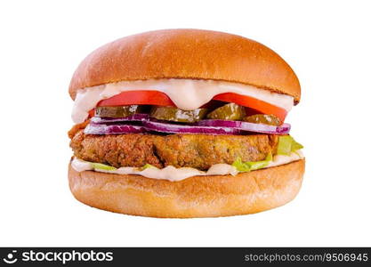 Healthy Vegan Vegetarian Meat Free Burger