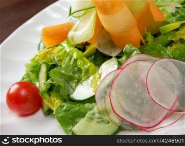 Healthy vegetable salad.chinese cuisine