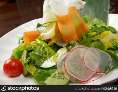 Healthy vegetable salad.chinese cuisine