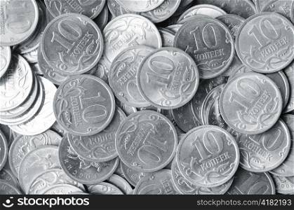heap of silver coins
