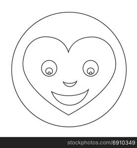 Heart Face Emotion Icon