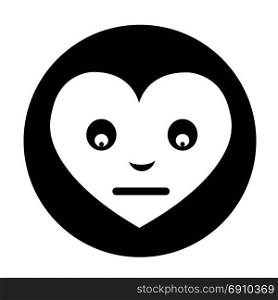 Heart Face Emotion Icon