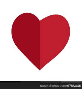 Heart icon Illustration design