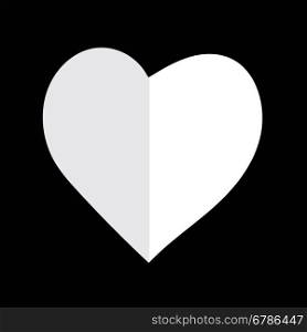 Heart icon Illustration design