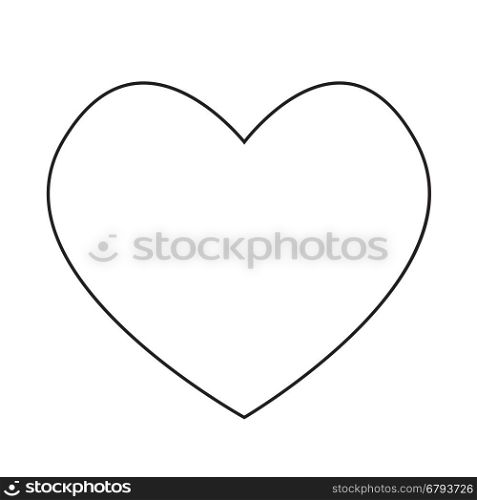 heart icon illustration design