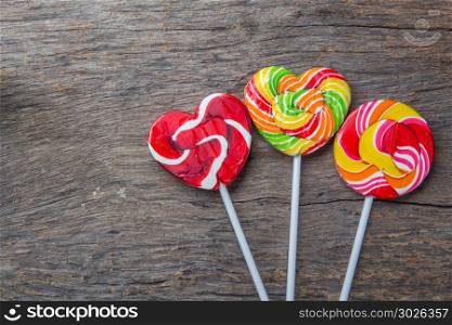 heart-lollipop, candy, concept love, valentine