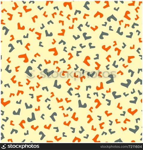 Heart pattern. For fabric, baby clothes, background, textile, wrapping paper and other decoration. Vector seamless pattern EPS 10. Heart pattern. For fabric, baby clothes, background, textile, wrapping paper and other decoration. Repeating editable vector pattern. EPS 10