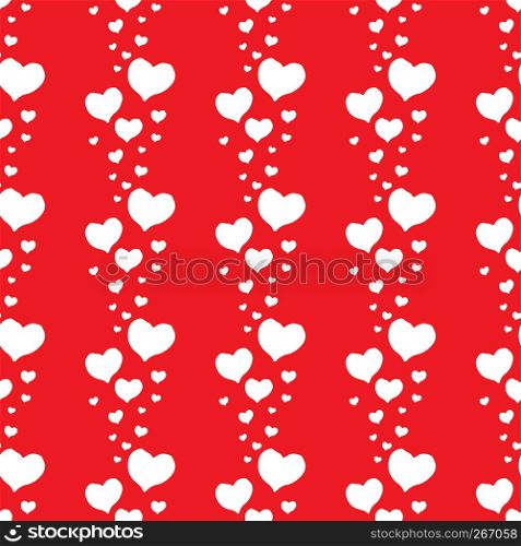 Heart seamless pattern, love background,stock vector illustration. Heart seamless pattern, love background
