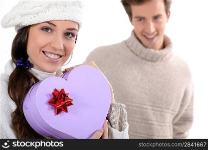 Heart-shaped Gift