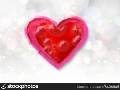 Heart valentine s day