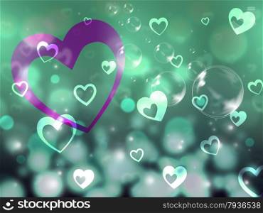 Hearts Background Meaning Romance Partner And Affection&#xA;