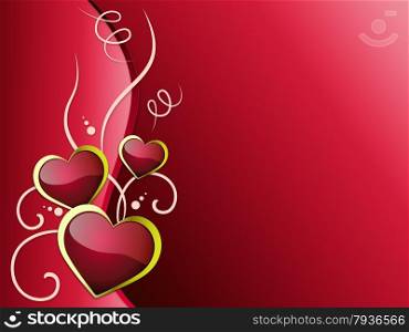 Hearts Background Meaning Romanticism Passion And Love &#xA;