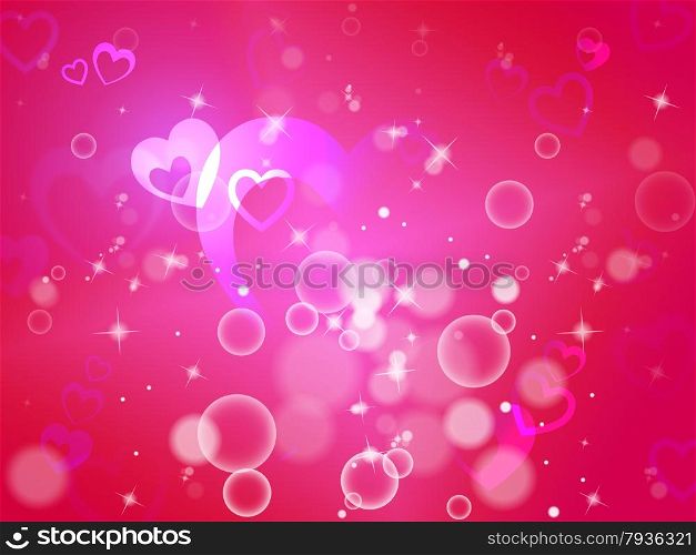 Hearts Background Meaning Shiny Hearts Wallpaper Or Romanticism&#xA;