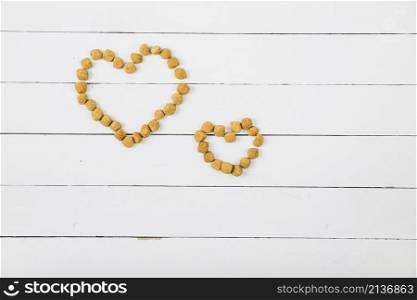 hearts from pet food
