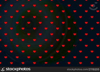 Hearts patterns template for greeting card or valentine s day