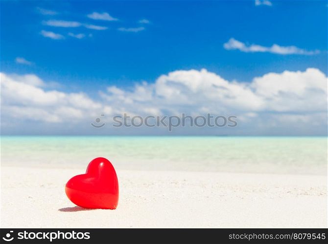 hearts with tropical beach in Maldives &#xA;&#xA;