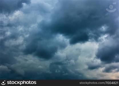 Heavy rain clouds, may be used as background