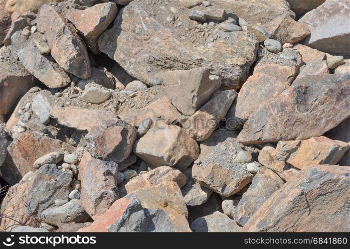 heavy rocks stones. heavy rocks stones in a river bed
