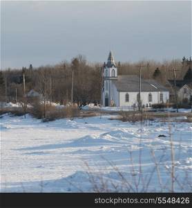 Hecla Church, Riverton, Hecla Grindstone Provincial Park, Manitoba, Canada