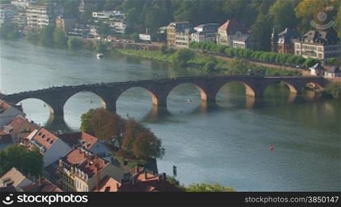 Heidelberg (Blick vom Schlo?)