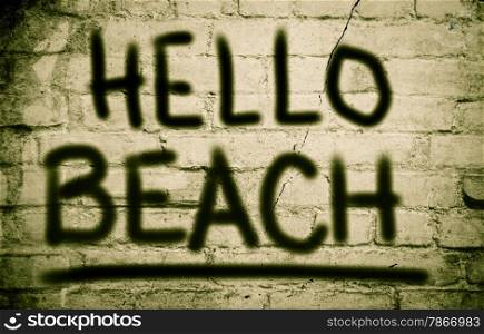 Hello Beach Concept