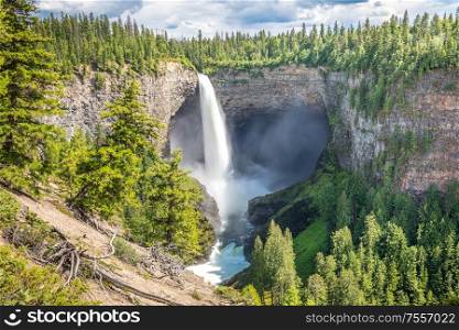 Helmcken Falls at Wells Gray Provincial Park, Canada