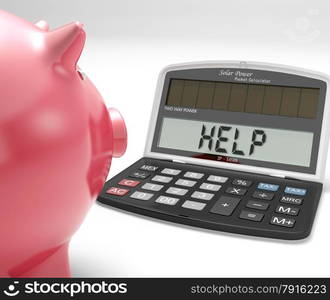 Help Calculator Showing Borrow Savings And Budgeting