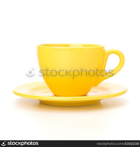 Herbal peppermint tea cup isolated on white background. Alternative medicine concept.