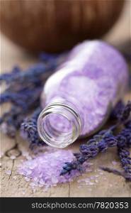 herbal salt and lavender