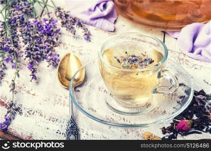 Herbal Tea with lavender