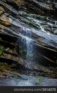 hickory nut waterfalls during daylight summer