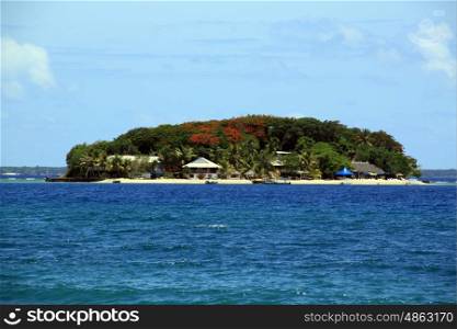 Hideaway tropical islan on the sea in Vanuatu