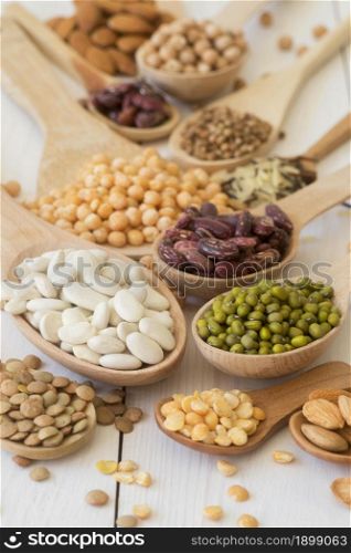 high angle beans arrangement concept. Resolution and high quality beautiful photo. high angle beans arrangement concept. High quality beautiful photo concept