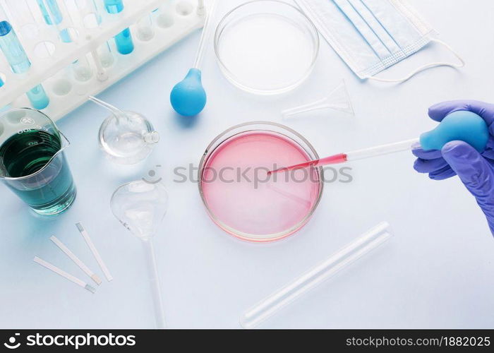 high angle science elements composition