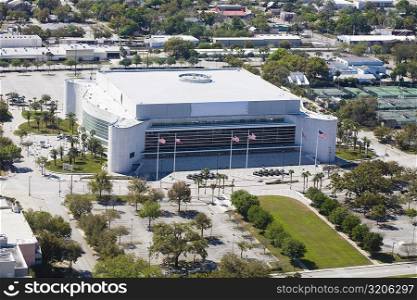 High angle view of a building in a city, Orlando, Florida, USA
