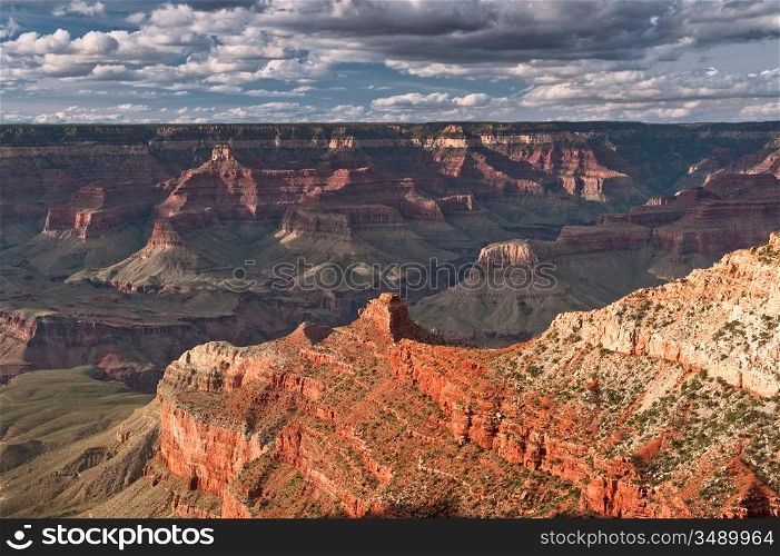 High Angle View Of A Canyon