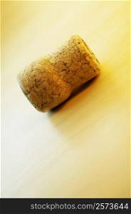 High angle view of a cork