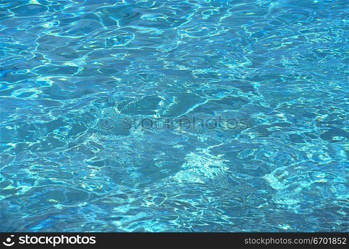 High angle view of a pool of water