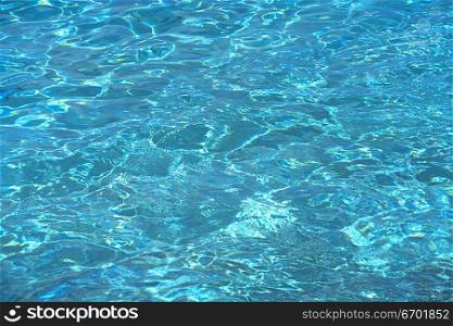High angle view of a pool of water