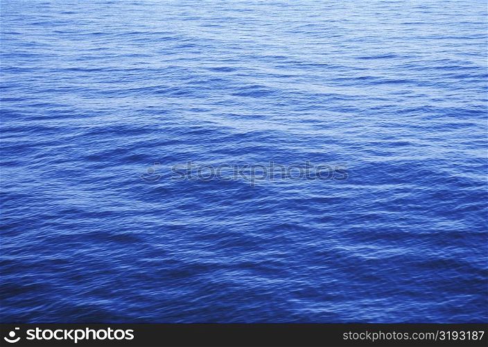 High angle view of ripples on the surface of water