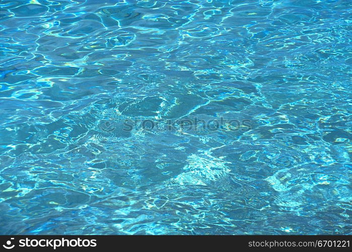 High angle view of the surface of water