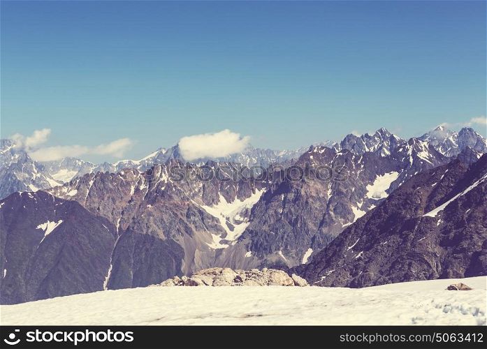 High Caucasus mountains